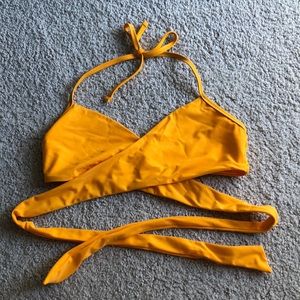 Aerie wrap bikini top